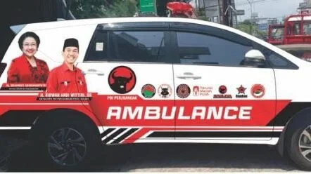 Penampakan Ambulan PDIP untuk Dapil Sulsel I, (Dok: Ist).