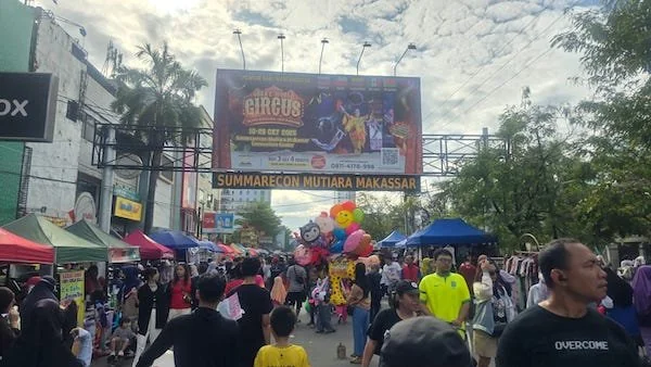 Suasana CFD Boulevar Panakkukang, (Dok: Ist)