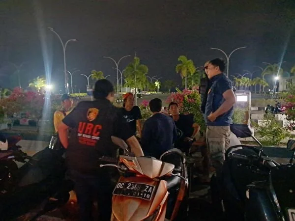 Tim URC Polda Sulbar saat melakukan patroli (Dok: Ist)