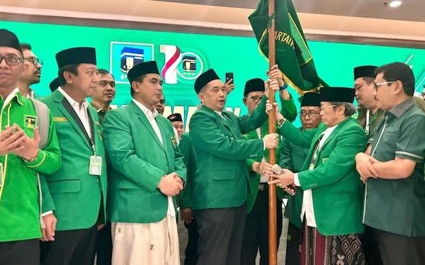 Suasana Agus Supirmanto Terpilih Sebagai Ketum di Muktamar Ke-X PPP, (Dok: Ist).