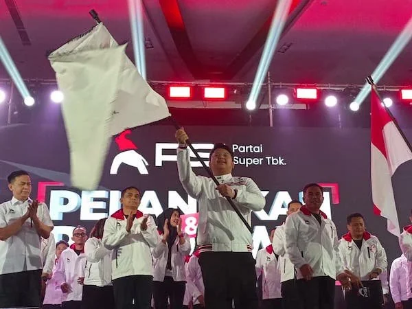 Suasana Pelantikan Pengurus DPW PSI Sulsel, (Dok: Sinta KabarMakassar).