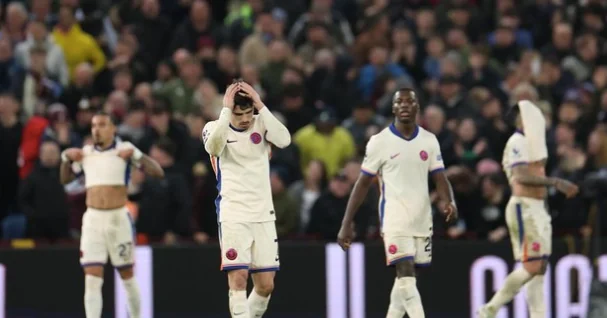 Chelsea kalah 1-2 dari Aston Villa di pekan ke-26 Liga Inggris. (Foto: Alex Pantling/Getty Images)