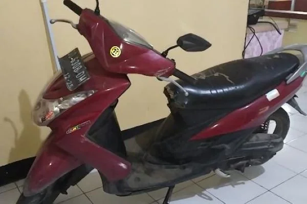 Sepeda Motor Milik Pelaku. (Dok: Ist)