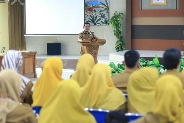 Pemerintah Jeneponto melaksanakan kegiatan "Aksi 3 Rembuk Stunting" sebagai bagian dari upaya percepatan penurunan angka stunting di tingkat kabupaten. Senin (25/3).