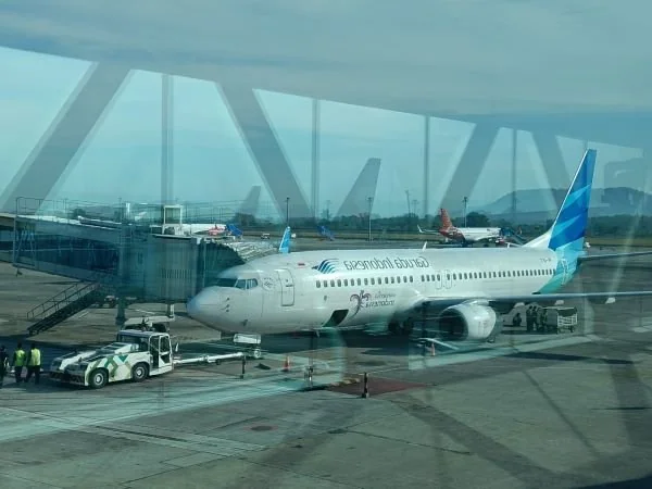 Pesawat di Bandara Hasanuddin Makassar (Dok: Sinta KabarMakassar).
