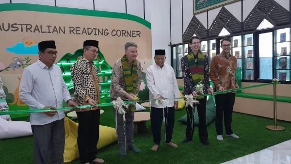 Peresmian Australian Reading Corner (Dok: Ist).