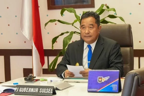 Penjabat Gubernur Sulsel, Bahtiar Baharuddin.