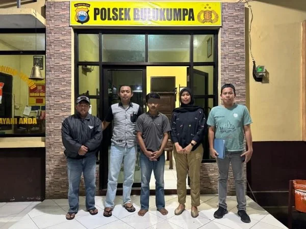 Unit Perlindungan Perempuan dan Anak (PPA) Satuan Reserse Kriminal Polres Bulukumba mengamankan seorang suami berinisial AR alias I (22). Dok. Ist