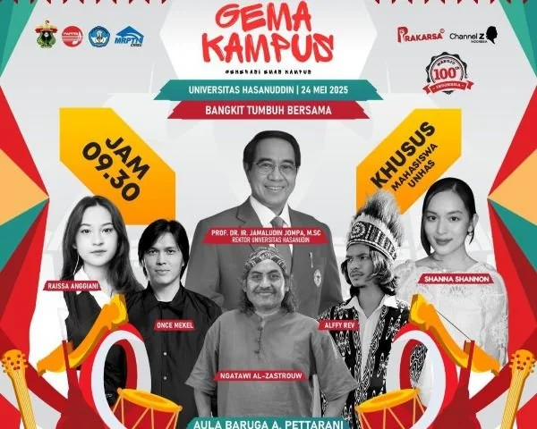 Unhas Siap Gelar Festival Kebangsaan (Dok : Ist).