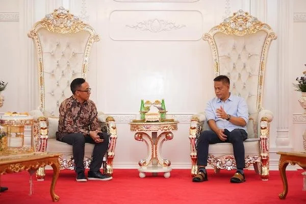 Pj Gubernur Sulsel, Prof Fadjry Djufry di Rumah Jabatan Gubernur Sulsel (Dok: Ist)