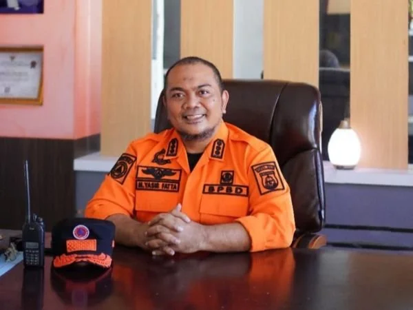 Plt Kepala BPBD Sulbar, Muhammad Yasir Fattah (Dok : Ist).