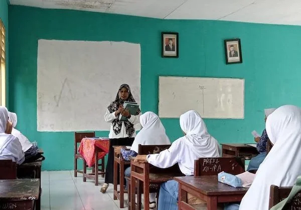 Aktivitas Belajar Mengajar (Dok: KabarMakassar).