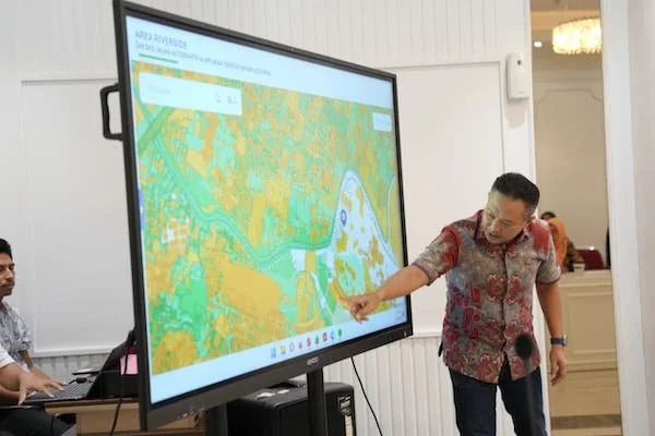 Peta Jalan Alternatif Leimena (Dok: Ist).
