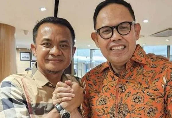 Pasangan bakal calon bupati dan wakil bupati Kabupaten Bone, Sulsel, Andi Asman Sulaiman dan Andi Akmal Pasluddin. Dok IST