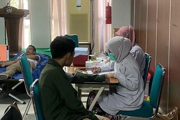 PMKRI dan GMKI Makassar gelar Donor Darah menyambut Paskah dan Memasuki Bulan Suci Ramadhan.
