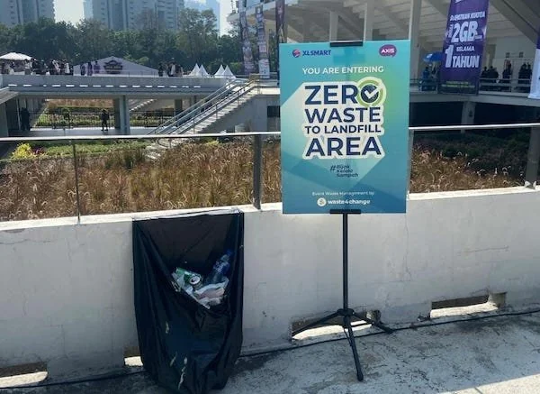 Zero Waste to Landfill pada AXIS Nation Cup 2025 (Dok: Ist)