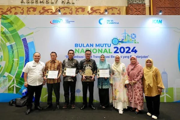 Sekprov Sulsel, Jufri Rahman pada Bulan Mutu Nasional (Dok: Ist)