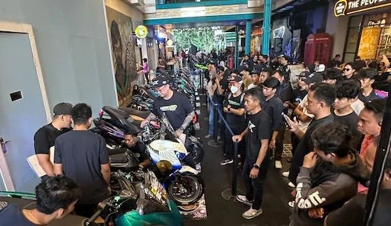 Puluhan motor ikuti CustoMAXI 2025 oleh PT Suracojaya Abadimotor (Dok: Ist)