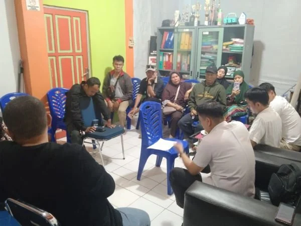 Mediasi Distaru Kota Makassar dan 2 pihak yang konflik atas pemilikan tanah (Dok : Ist).