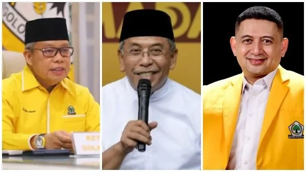 Taufan Pawe (Kiri), Ilham Arief Sirajuddin (tengah), dan Munafri Arifuddin (Kanan), (Dok: Ist).