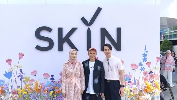 Founder SKYN Clinic, Yoyo Hartoyo dalam peresmian SKYN Clinic Makassar, Jl Pengayoman (Dok: Hanifah KabarMakassar)