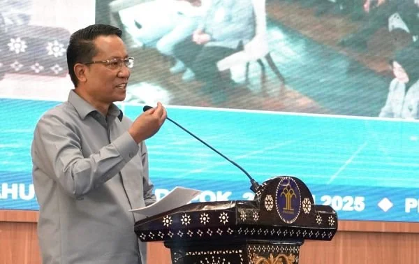 Menteri Hukum Supratman Andi Agtas resmi membuka Rapat Koordinasi Pengendalian Kinerja (Dok : Ist).