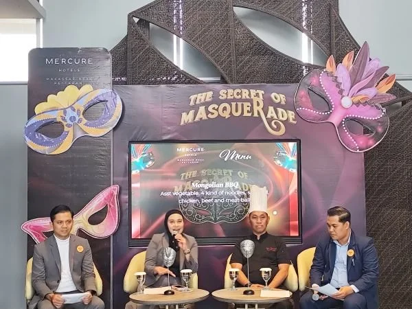 Konferensi pers Mercure Makassar Nexa Pettarani (Dok : Hanifah KabarMakassar).
