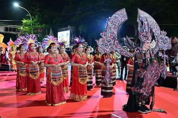 Suasana Festival Singara' Bulang (Dok: Ist).