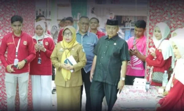 Anggota DPRD Kabupaten Bulukumba, H. Safiuddin, S.Sos., M.M., menghadiri pembukaan kegiatan GEMBA LKBB Paskibraka Season I tingkat SMA/SMK/MA sederajat se-Provinsi Sulawesi Selatan yang digelar di UPT SMA Negeri 1 Bulukumba. (Dok: Ist)
