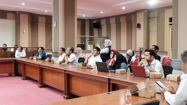 Diskominfo SP Sulsel Gelar Rapat Evaluasi SP4N-LAPOR! (Dok: Ist)
