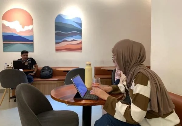 ilustrasi work from anywhere (dok. Syamsi/KabarMakassar)