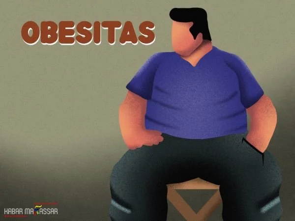 Ilustrasi tubuh kelebihan kadar gula (Dok : KabarMakassar).