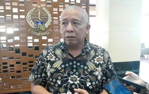 Kepala Dinas Pemuda dan Olahraga Sulawesi Selatan, Suherman di Kantor Gubernur Sulawesi Selatan (Dok: Nofi KabarMakassar)