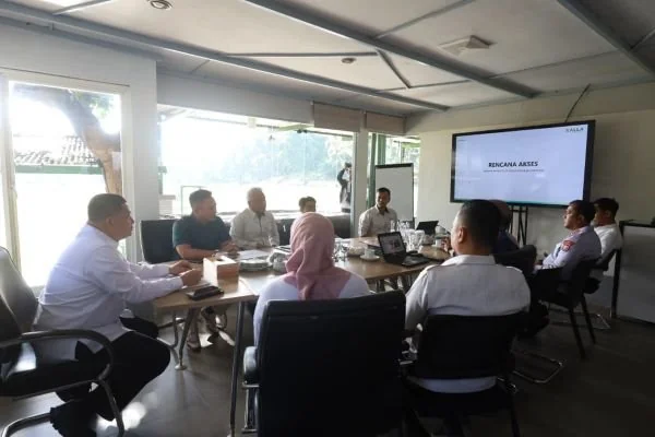 Rapat Antisipasi Kemacetan di jalan Leimena, (Dok: Ist).