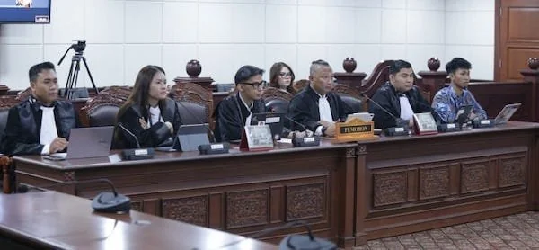 Pemohon beserta Kuasanya saat Sidang Perbaikan Permohonan Perkara Nomor 284/PUU-XXIV/2026, (Dok: Ist).
