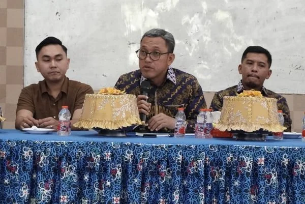 Bupati Jeneponto, Paris Yasir saat menghadiri kegiatan silaturahmi lintas umat beragama di Aula Balai Latihan Kerja (BLK) Jeneponto (Dok : Ist).