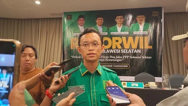 Ketua DPW PPP Sulawesi Selatan, Ilham Ari Fauzi (Dok: KabarMakassar).