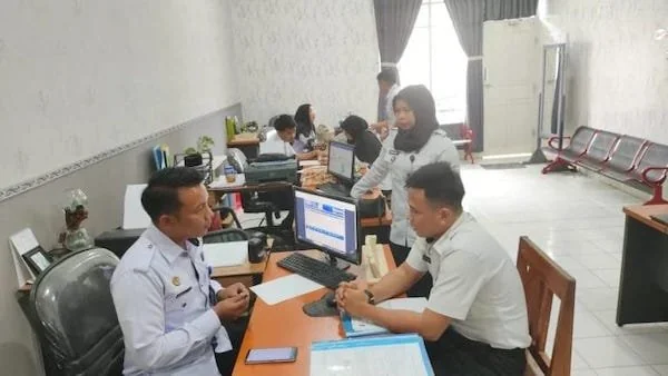 Kantor Wilayah Kementerian Hukum dan HAM Sulawesi Selatan melakukan monitoring dan evaluasi di sejumlah rumah tahahan (Rutan) Kelas IIB Pangkep. Foto Ist