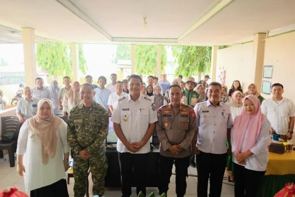 Tasyakuran Swasembada Pangan yang digelar secara daring (Zoom Meeting). (Dok: Ist)