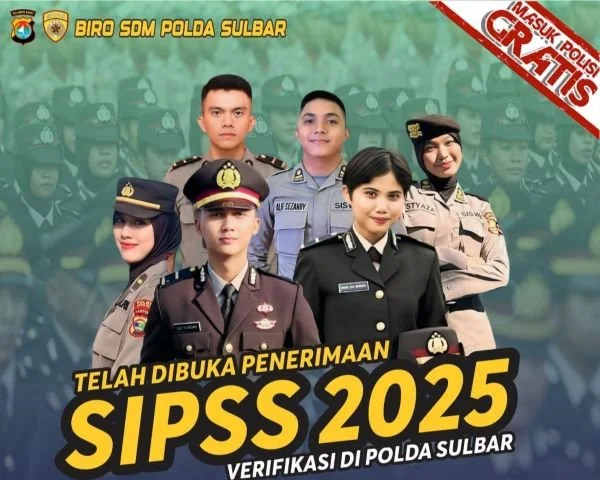 Penerimaan SIPSS Polda Sulbar (Dok : ist).