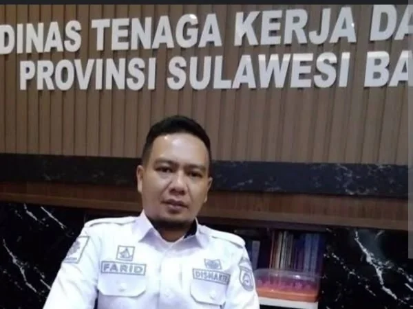 Kadisnaker Sulbar, Andi Farid Amri (Dok : ist).