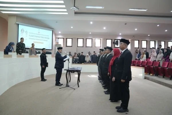 Pelantikan 9 Pejabat Tinggi Pratama Lingkup Pemerintah Kota Makassar, (Dok: Sinta Kabar Makassar).