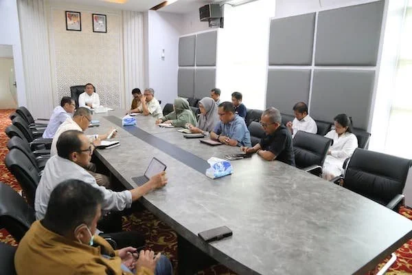 Rapat koordinasi Pemkab Luwu Timur (dok. Ist)