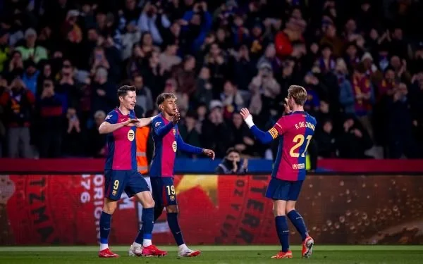 Pemain Barcelona (Dok : Int).