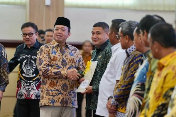 Wali Kota Makassar Munafri Arifuddin saat Mengikuti Rakor (Dok: Ist)
