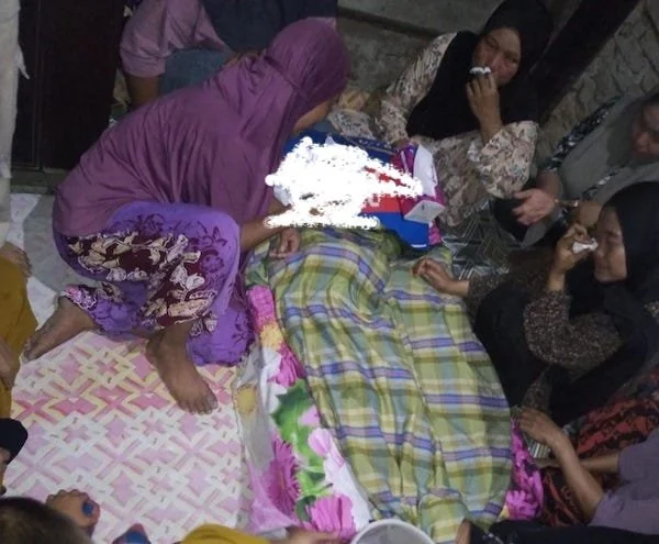 Korban Disemayamkan Rumah Duka Milik Orang Tuanya