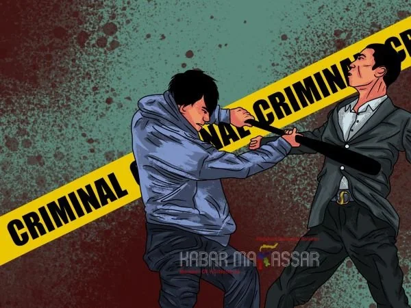 Ilustrasi kekerasan (Dok : KabarMakassar).