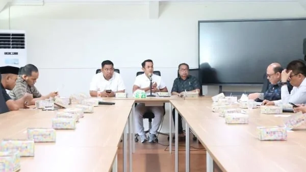 RDP Komisi C DPRD Kota Makassar dengan Dinas Terkait Tentang PSU GMTD, (Dok: Ist).