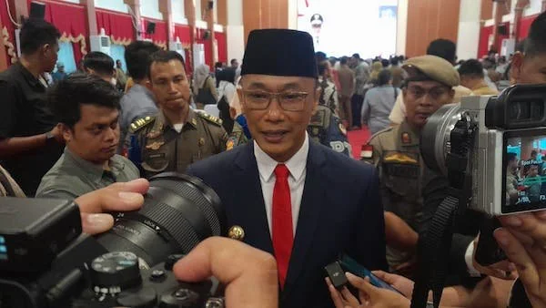 Pj Gubernur Sulsel, Prof Zudan Arif Fakrulloh di Rumah Jabatan Gubernur Sulsel (Dok: Nofi KabarMakassar)