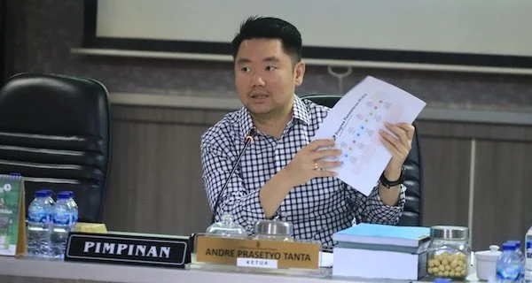 Ketua Komisi C DPRD Sulsel, Andre Prasetyo Tanta (Dok: Ist).